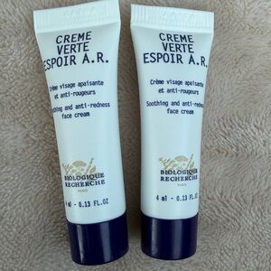 Biologique Recherche Creme Verte Espoir A.R. - White and Blue Moisturizer